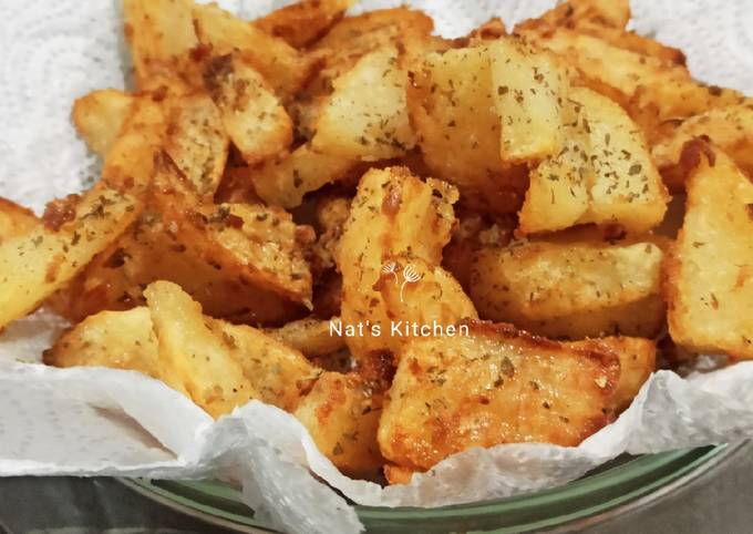 Bagaimana Membuat Potato wedges Anti Gagal