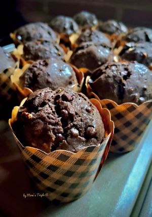 Foto resep Banana Muffin Chocolate