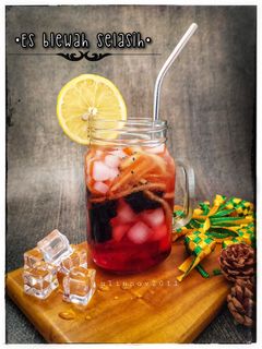 Foto resep Es blewah selasih