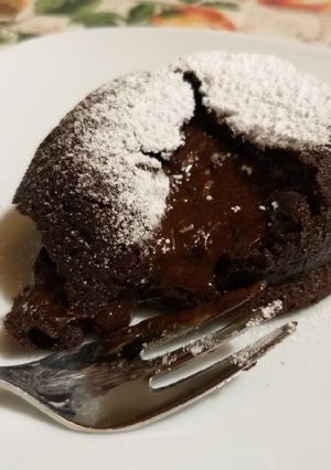 Foto di Tortino al cioccolato con cuore morbido