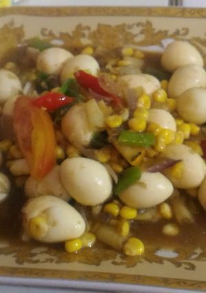 Foto resep 19. Tumis semur puyuh jagung