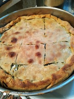 Φωτογραφία της συνταγής 🌲🌲🌳 Σπανακόπιτα με φέτα!!