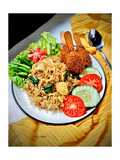 Nasi Goreng Magelangan (nasi goreng mawut)