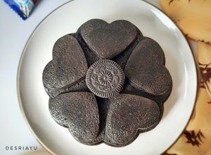 Foto resep Brownies Goriorio Viral Hanya 4 Bahan