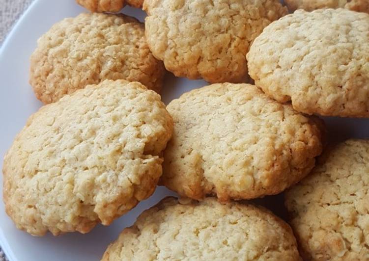 Oat Cookies (No Mixer)