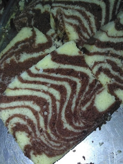 Foto resep Bolu zebra (versi kukus)