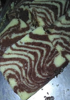 Foto resep Bolu zebra (versi kukus)