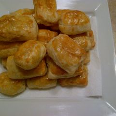 A picture of Bacon and Egg Puff Pastry.