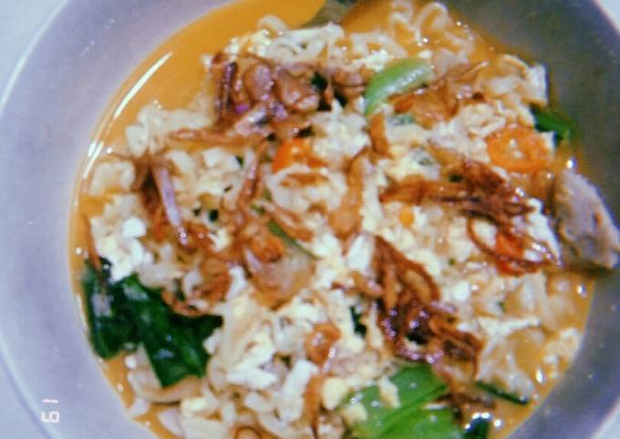Resep Mie nyemek pedas Resep Mie nyemek pedas