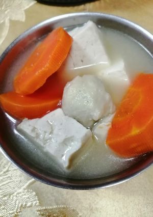 味噌煮紅蘿蔔湯 的食譜成品照片