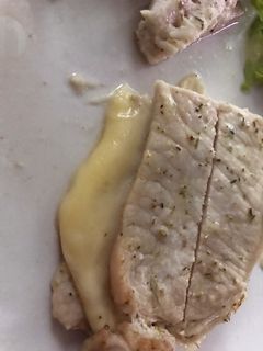 Una foto de Lomo relleno de queso en airFryer