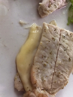Una foto de Lomo relleno de queso en airFryer