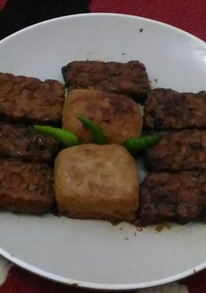 Foto resep Tahu tempe bacem no ribet