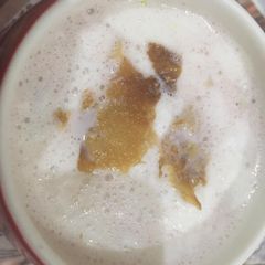A picture of Kashmiri Chai.