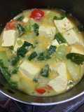 Sayur pokcoy & tahu kuah kuning