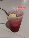 Rosella Sour and Fresh Iced (Es Rosella Asam Segar)
