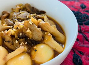 Hình của món Thịt kho chay.