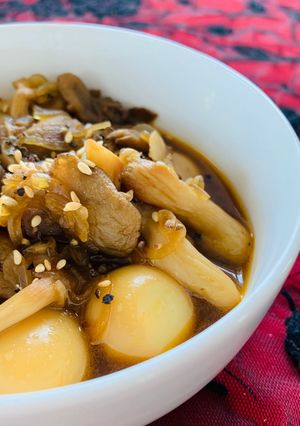 Hình của món Thịt kho chay.
