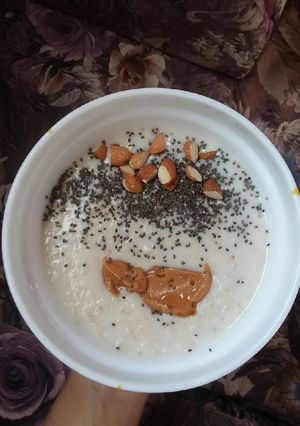 صورة لوصفة شوفان بالحليب الصحي