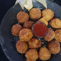 A picture of Tandoori balls #fiveingredients.