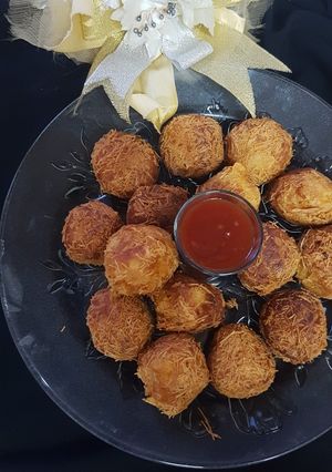A picture of Tandoori balls #fiveingredients.