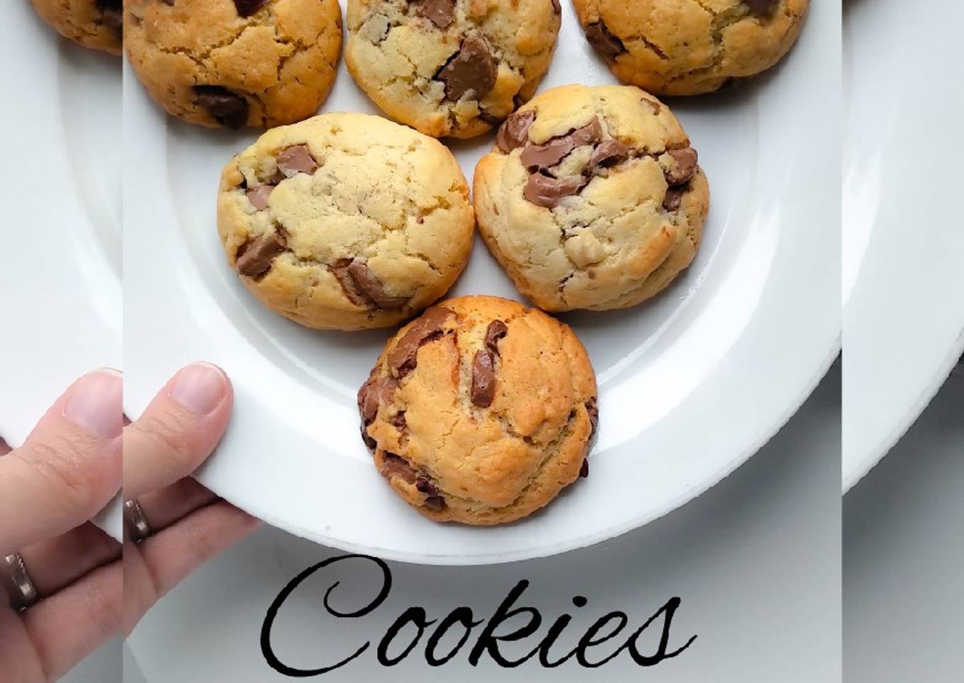 Cookies chocolat noisette