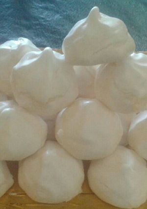 Una foto de Merengue francés...para hacer merenguitos al horno..!!