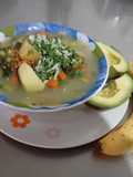 Sopa de trigo o cuchuco como le llamamos en colombia