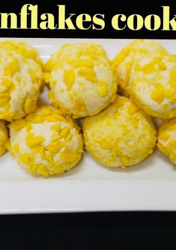 கார்ன் ஃபிளேக்ஸ் குக்கீஸ் செய்முறை முக்கிய புகைப்படம்