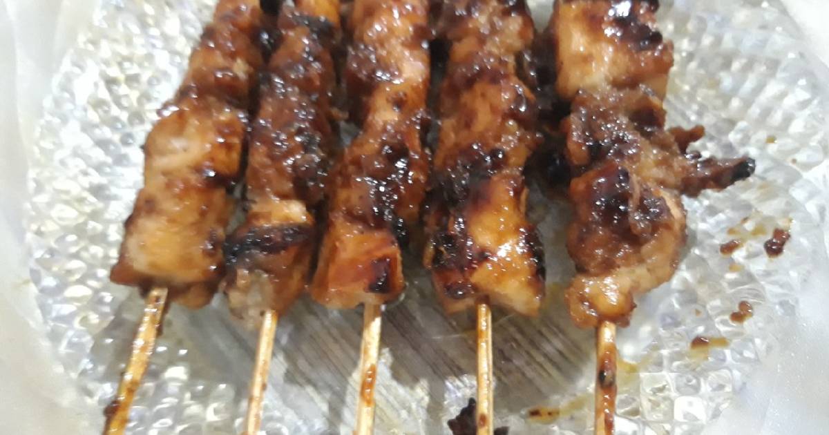 Resep Sate Ayam Maranggi Sederhana Tanpa Lemak Oleh Nafa Cookpad