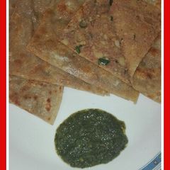 Aaloo ka Paratha A picture of Aaloo ka Paratha.