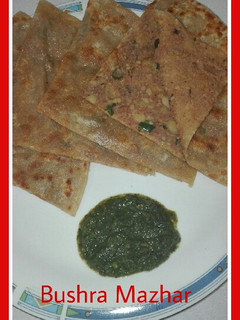 A picture of Aaloo ka Paratha.