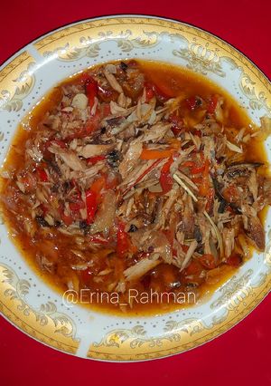 Foto resep Tongkol suir pedas