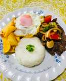 Bistec encebollado!!