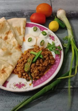 A picture of Fried Qeema.
