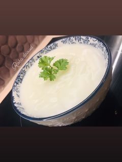 صورة لوصفة كريم الثوم السوري
