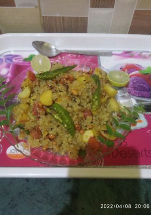 साबूदाने की खिचड़ी (Sabudane ki khichdi recipe in hindi) रेसिपी मुख्य फोटो