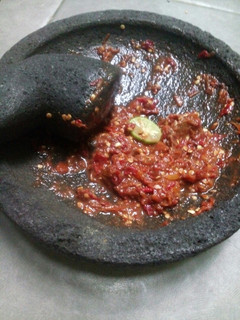 Foto resep Sambal terasi tomat mentah