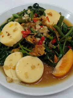 Foto resep Tumis Kangkung Tofu