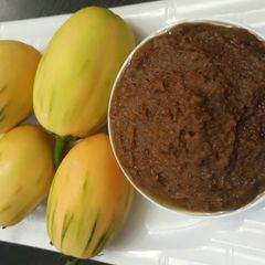 A picture of Nigerian Peanut Butter(Ose Oji).