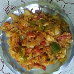 A picture of Pasta rice.