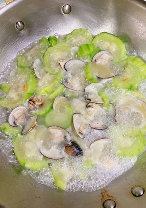 蛤蜊絲瓜 的食譜成品照片