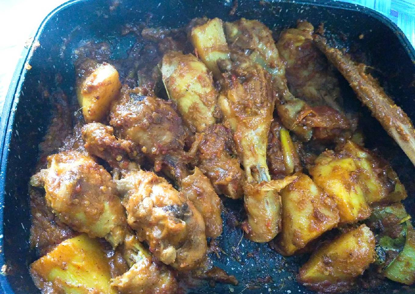 Ayam Rica Rica tanpa kemangi