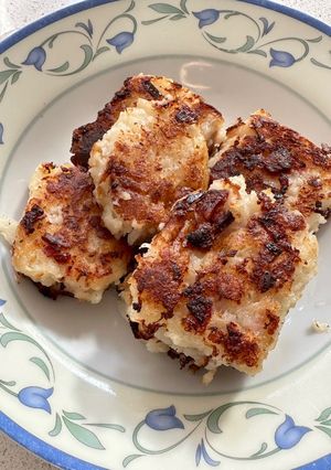A picture of My best Turnip cake.