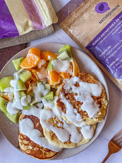 Una foto de Tortitas de kéfir y Naturquinoa
