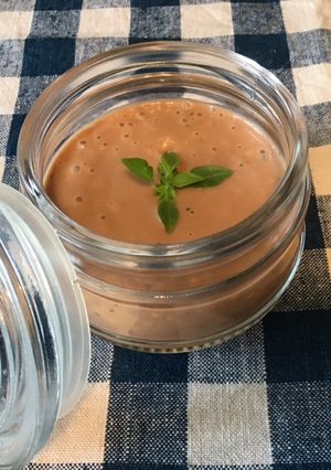Une photo de Sauce salade à la papaye,miel, citron et vinaigre balsamique