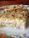Torta di riso con zucchine