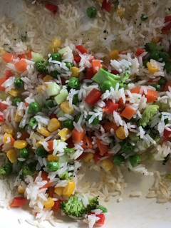 A picture of Fried rice.