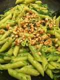Maccheroni al pesto di bietole