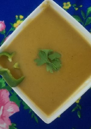 صورة لوصفة شوربة الجزر